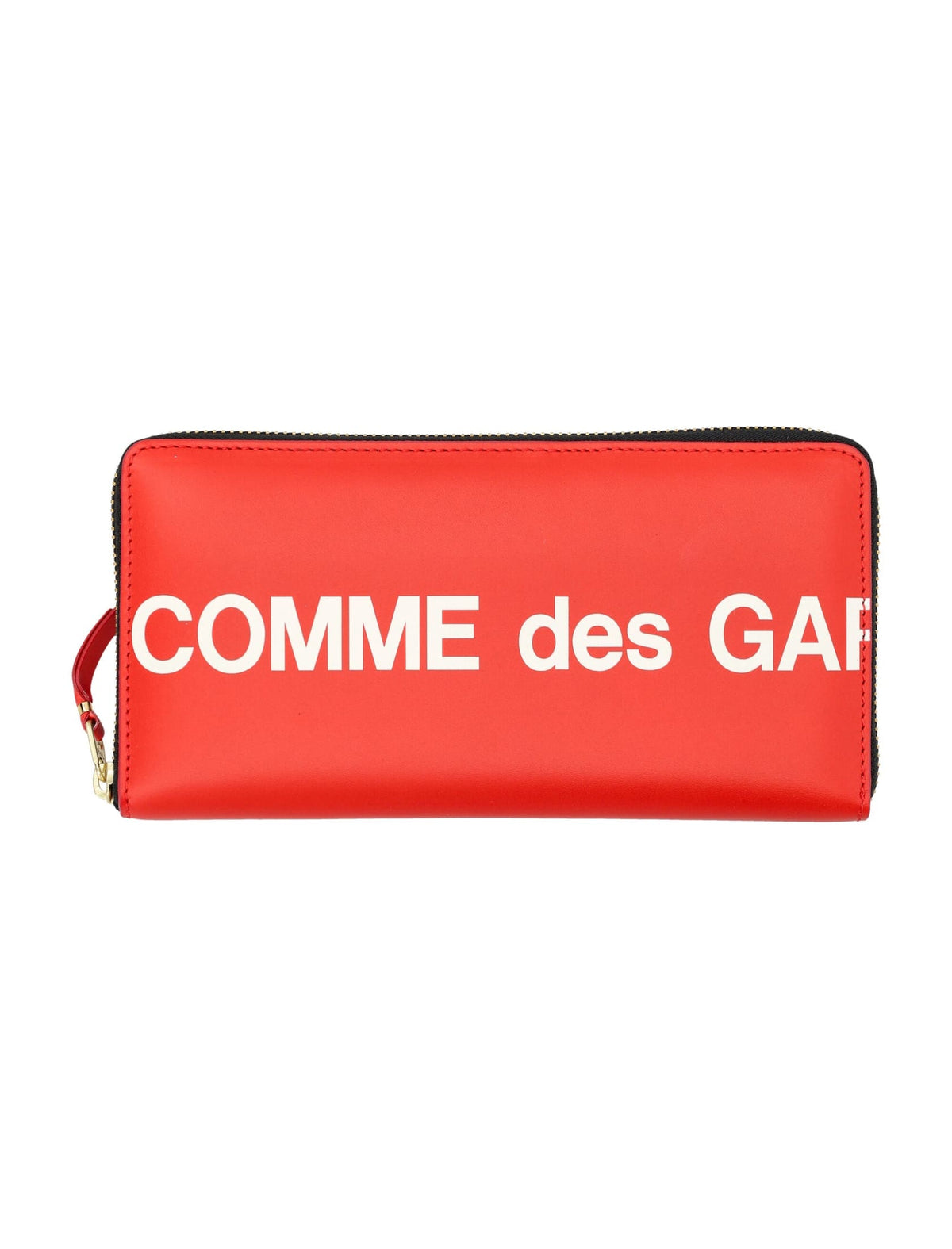 COMME DES GARÇONS WALLET Leather Mini All-Around Zip Wallet with Logo - 10.5cm x 20cm | Banlieue91