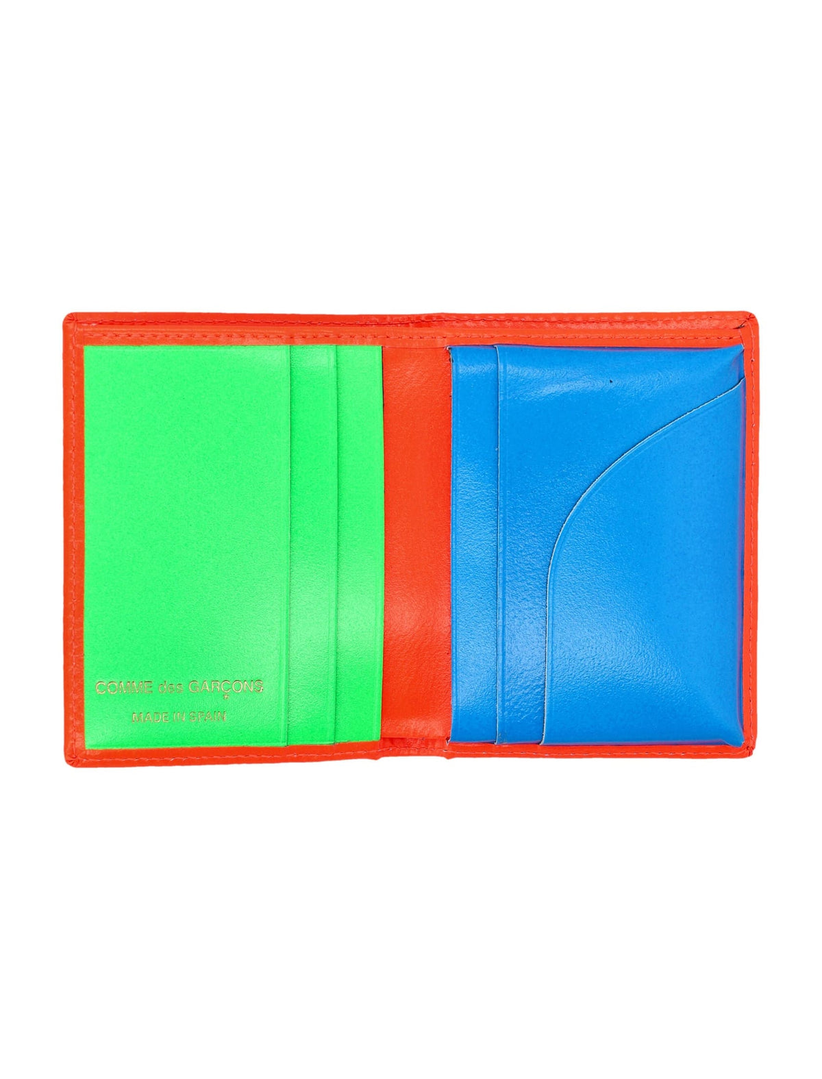 COMME DES GARÇONS WALLET Mini Bifold Leather Cardholder | Banlieue91