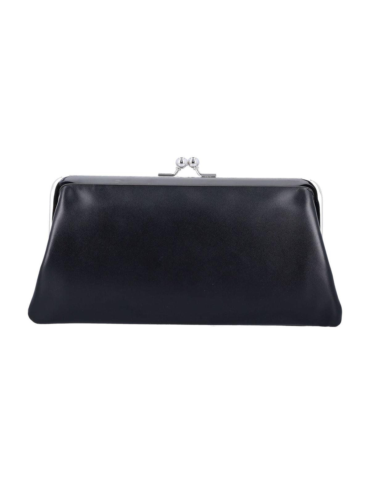 COMME DES GARÇONS WALLET Mini Kiss-Clasp Leather Purse | Banlieue91