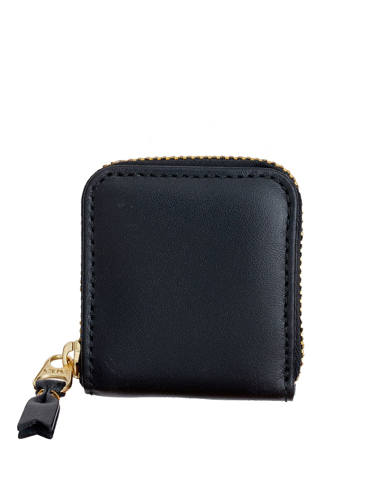 COMME DES GARÇONS WALLET Mini Leather Coin Purse with Zip Closure | Banlieue91