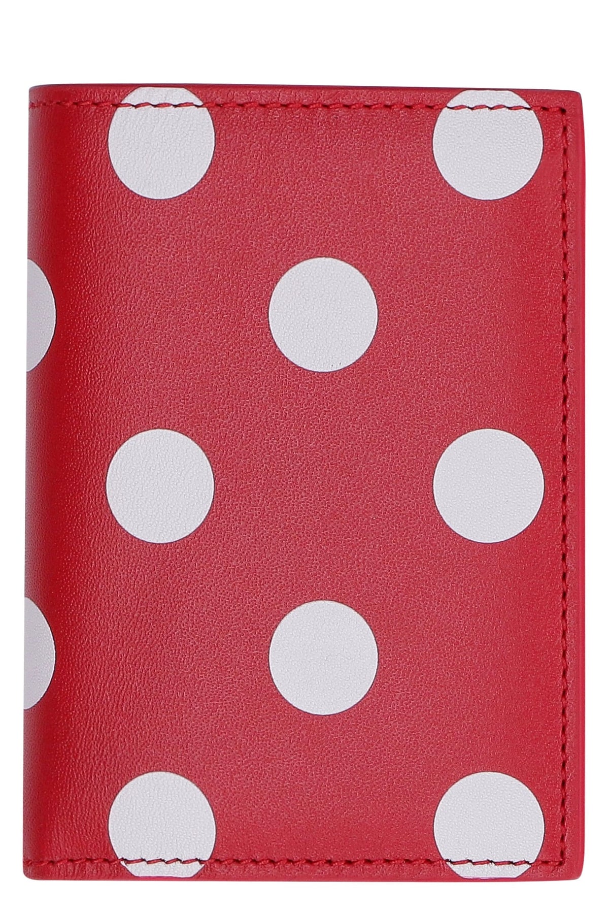 COMME DES GARÇONS WALLET Mini Polka-Dot Leather Wallet | Banlieue91