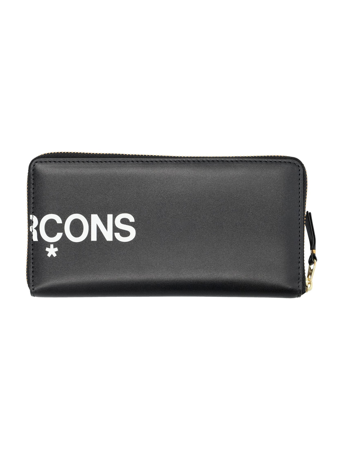 COMME DES GARÇONS WALLET Mini Zip Wallet with Logo Print | Banlieue91
