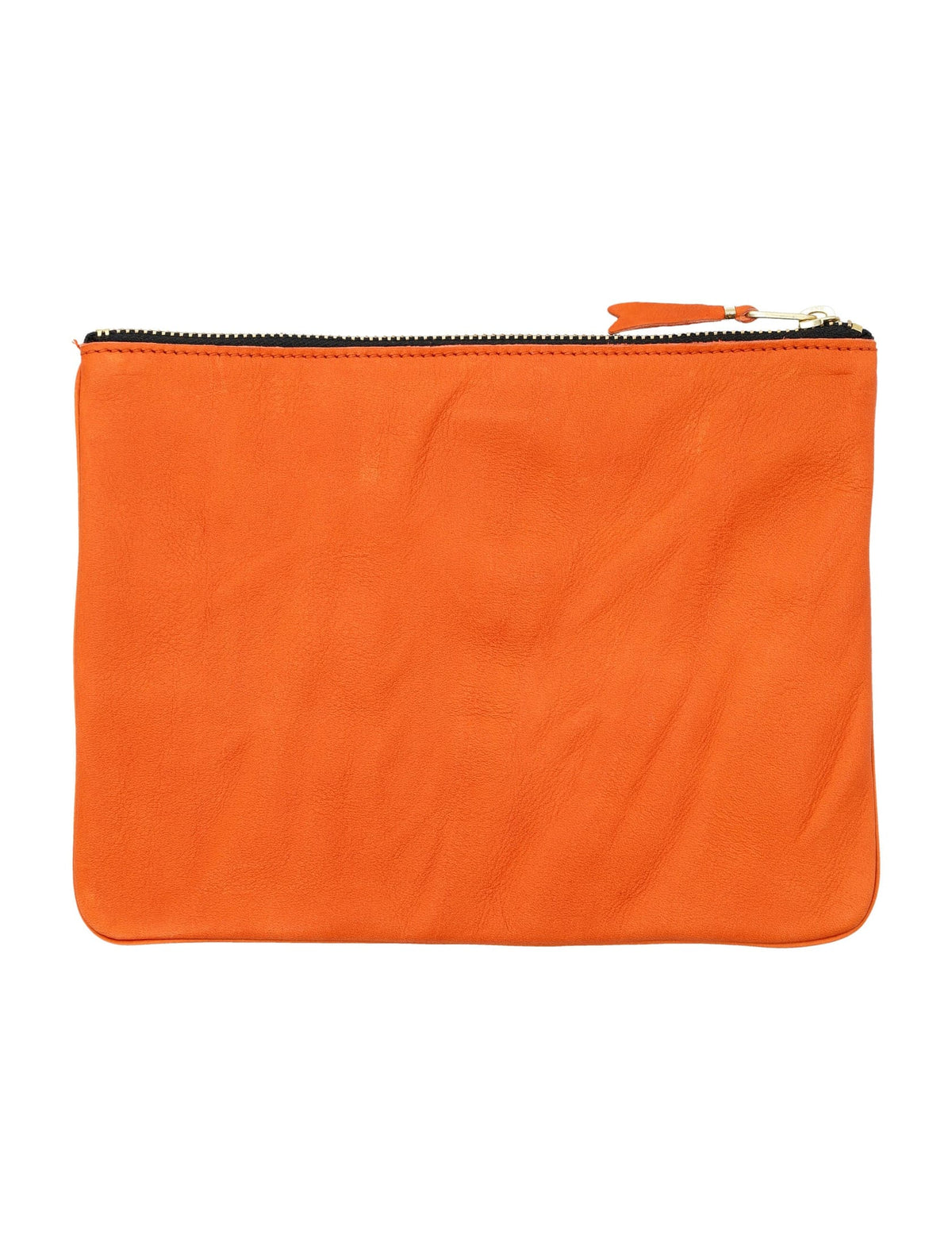 COMME DES GARÇONS WALLET Textured Leather Mini Pouch Handbag 16.5cm x 22cm | Banlieue91