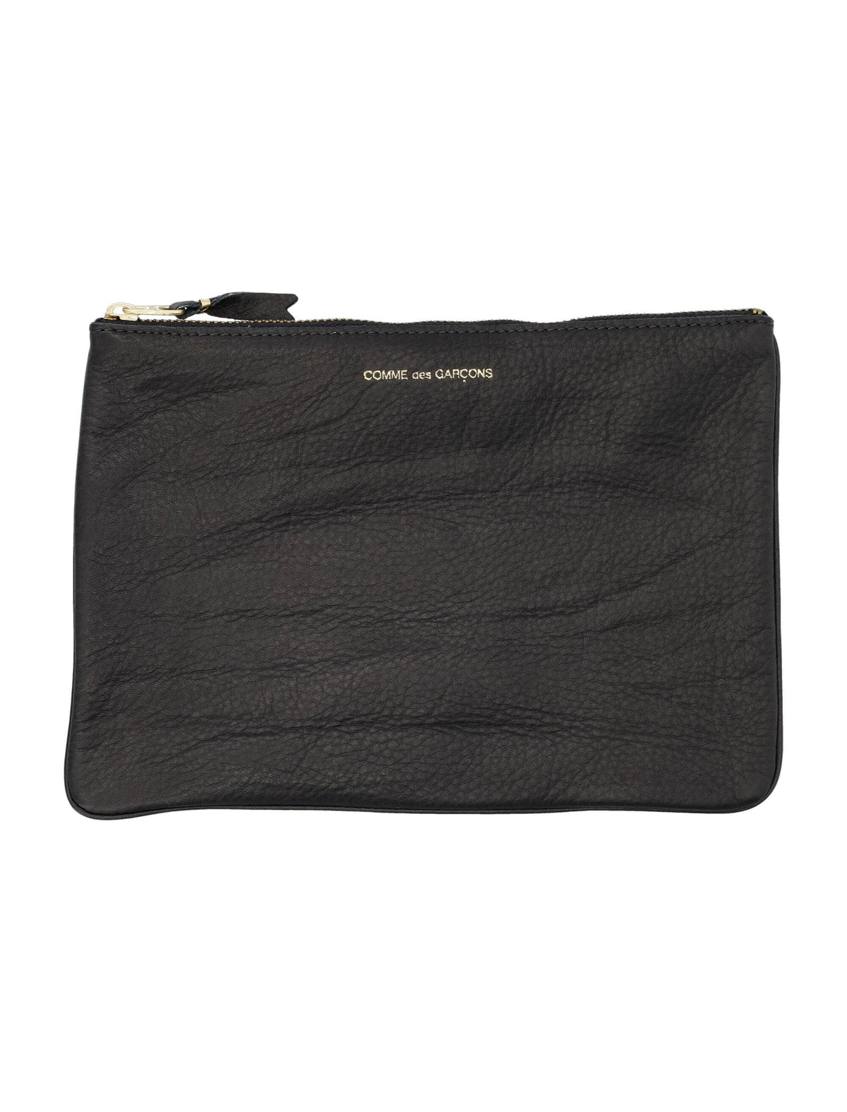 COMME DES GARÇONS WALLET Textured Leather Mini Pouch Handbag | Banlieue91