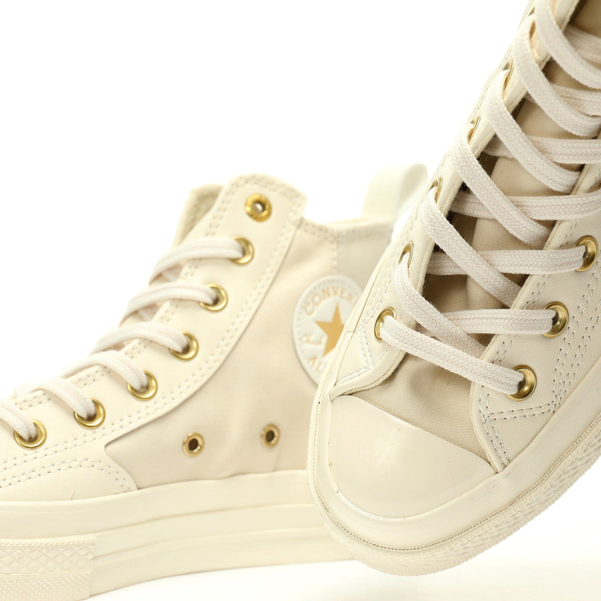Converse Chuck Taylor All Star 1970s Modern Tailored High "Beige/Gold" | Banlieue91