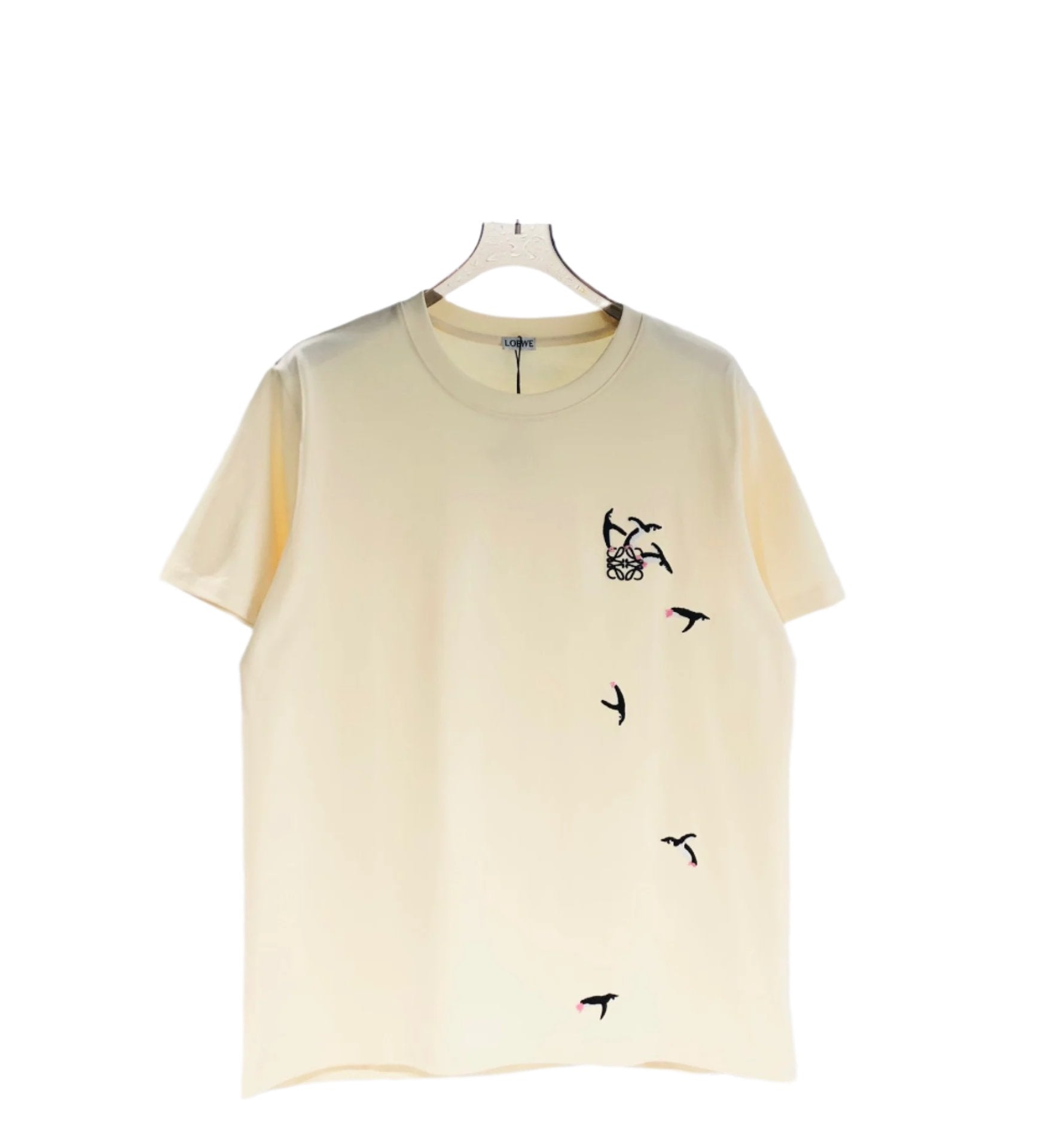 Loewe T-Shirt Without Collar 'Beige' - Banlieue91