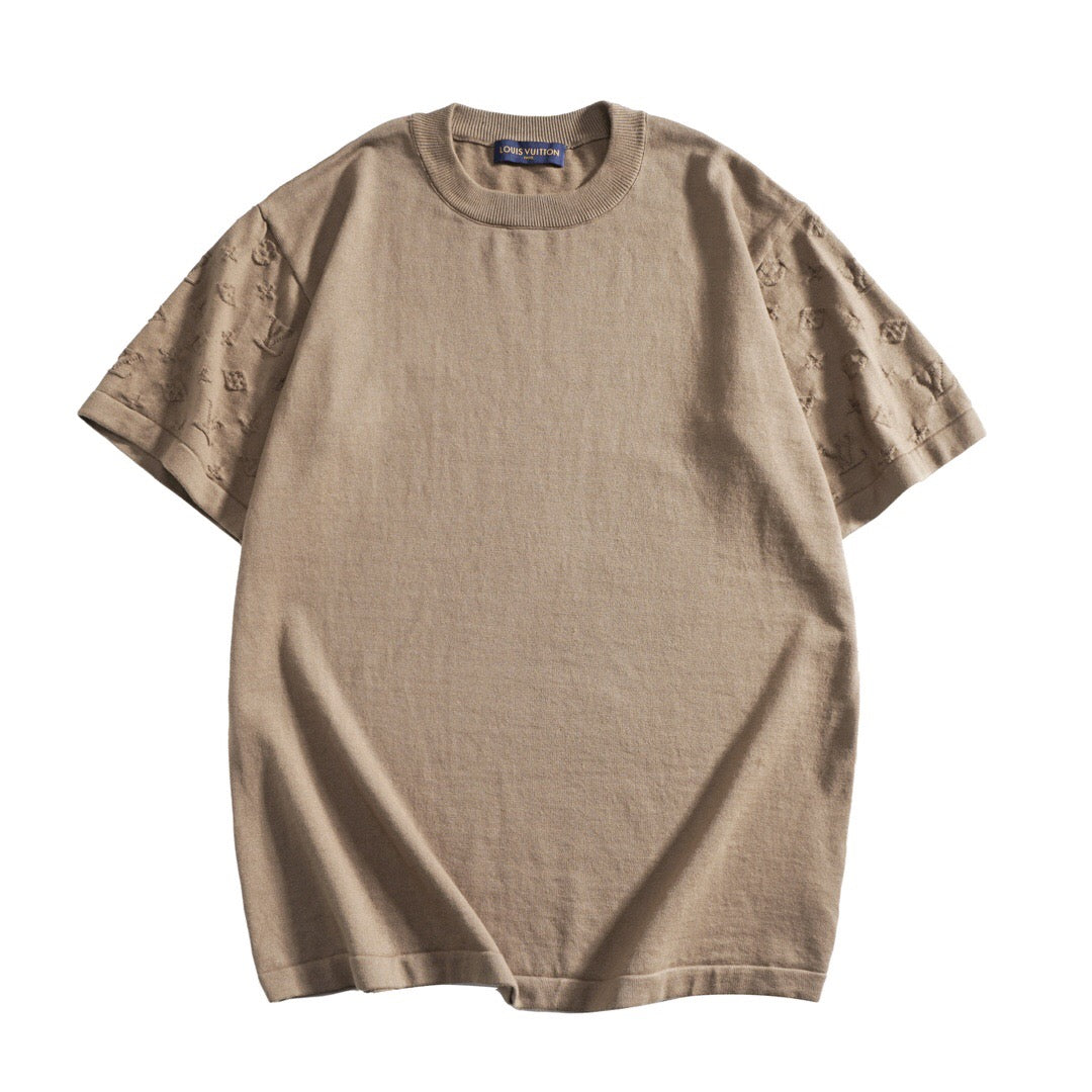 Louis Vuitton T-Shirt Without Collar 'Beige' - Banlieue91