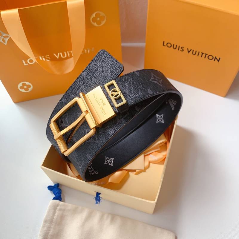 Louis Vuitton Belt 'Black' - Banlieue91