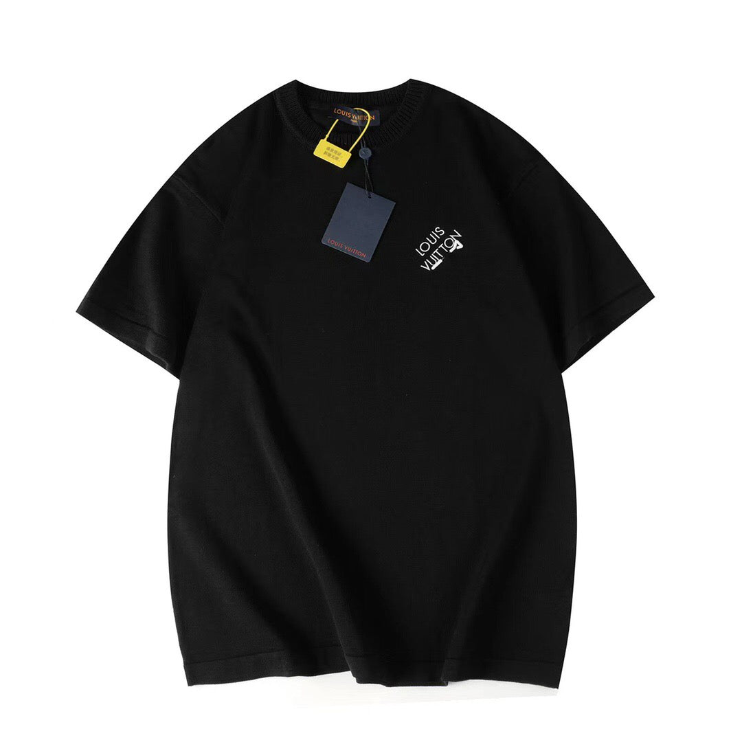 Louis Vuitton T-Shirt Without Collar 'Black' - Banlieue91