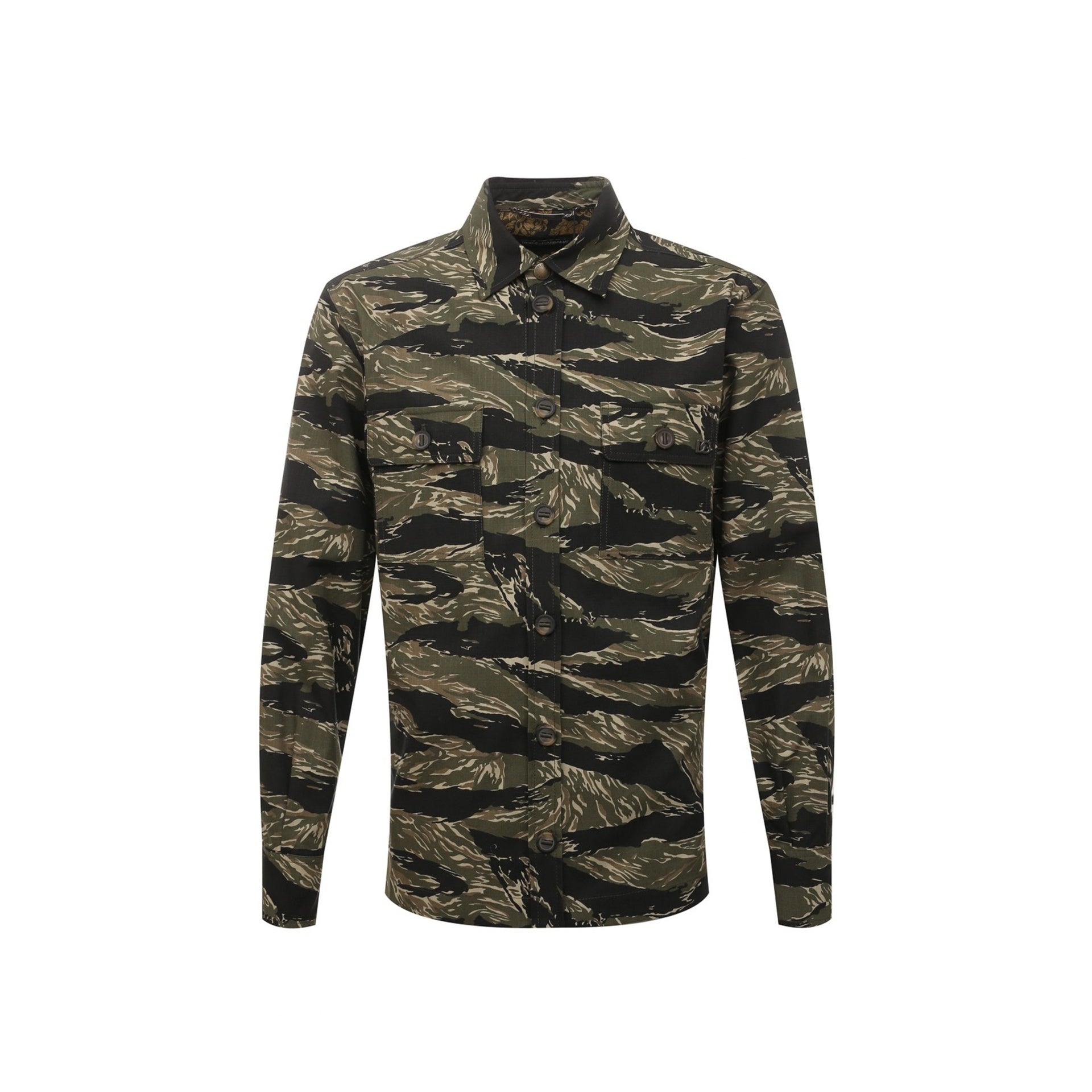 Dolce & Gabbana Camouflage Shirt - Banlieue91 -