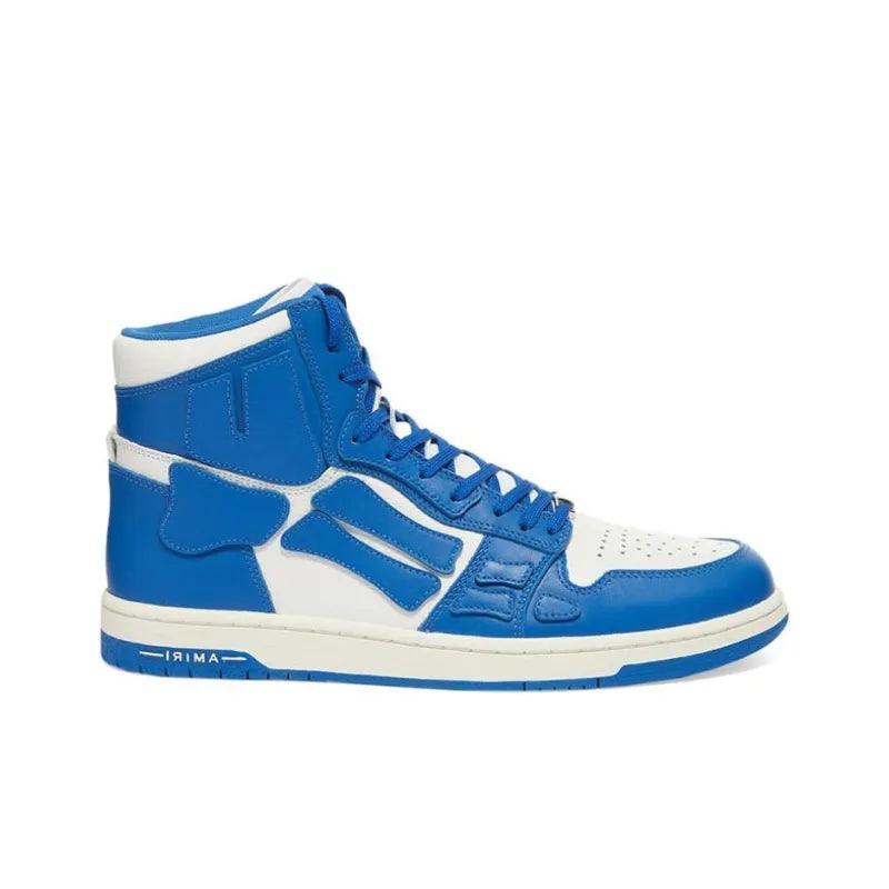 AMIRI Skel Top Hi Blue White