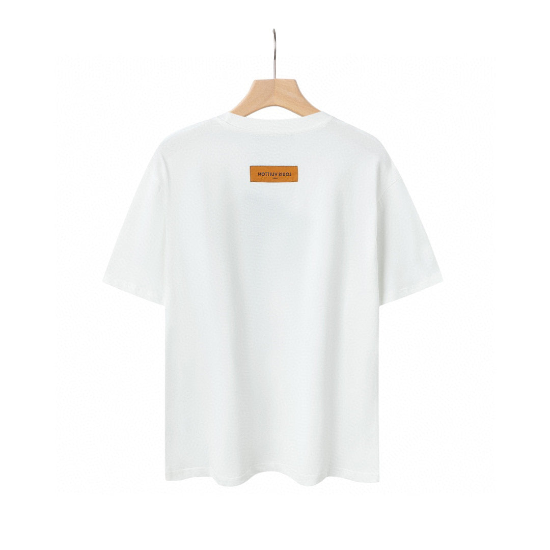 Louis Vuitton T-Shirt Without Collar 'White' - Banlieue91