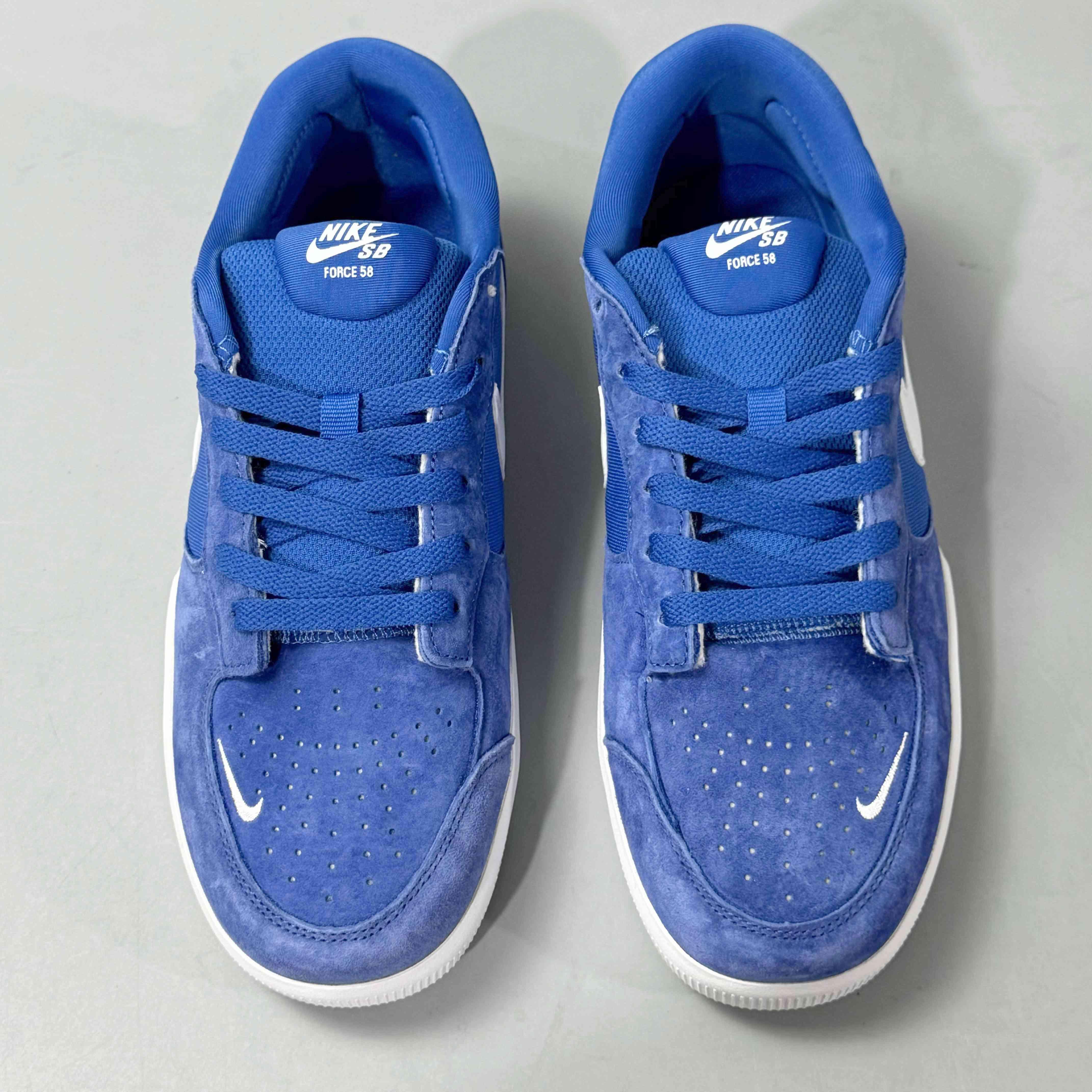 Nike SB Force 58 Royal Blue White - Banlieue91