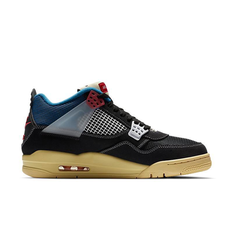 Air Jordan 4 Retro 'Union Off Noir' - Banlieue91