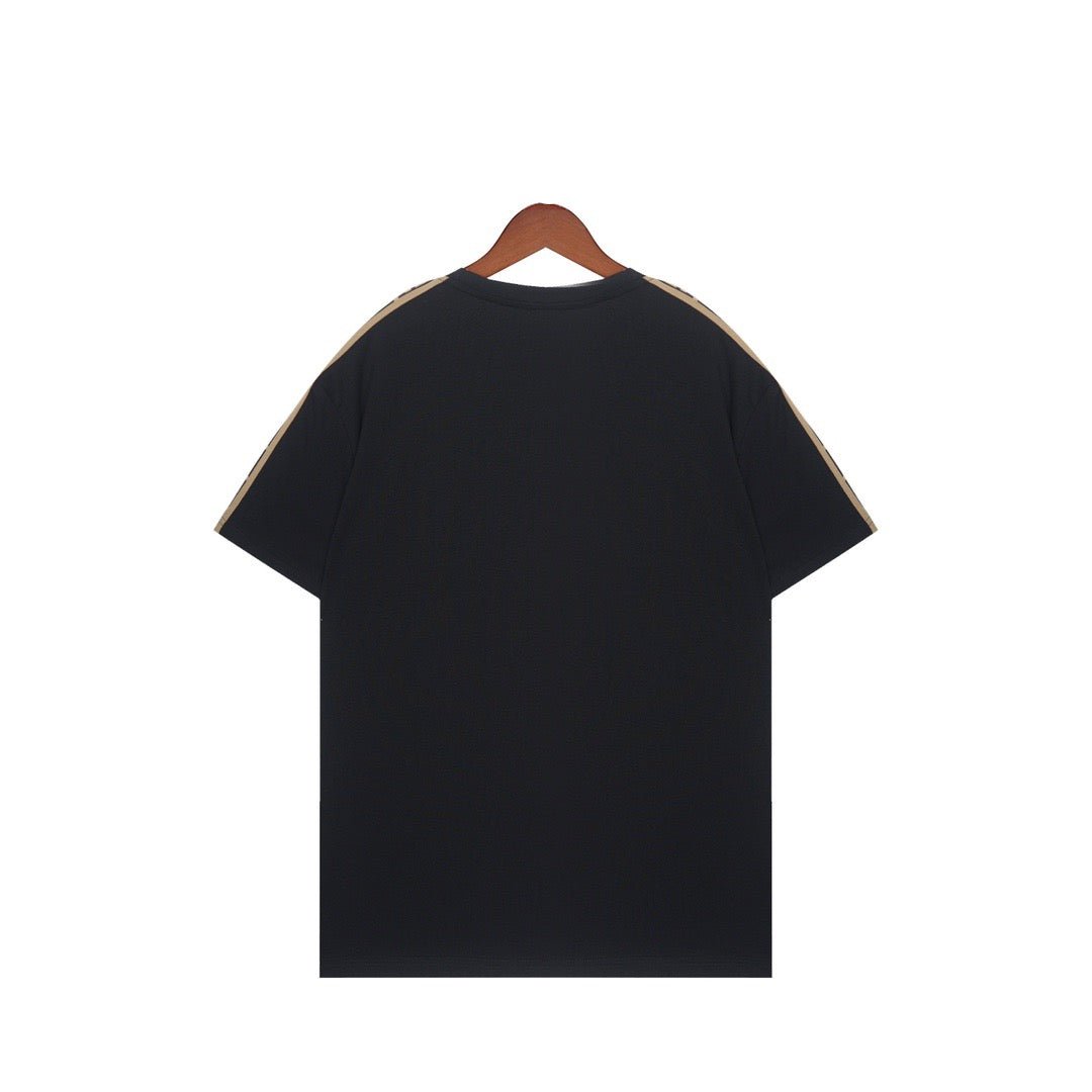 Fendi T-Shirt without Collar 'Black & Brown' - Banlieue91