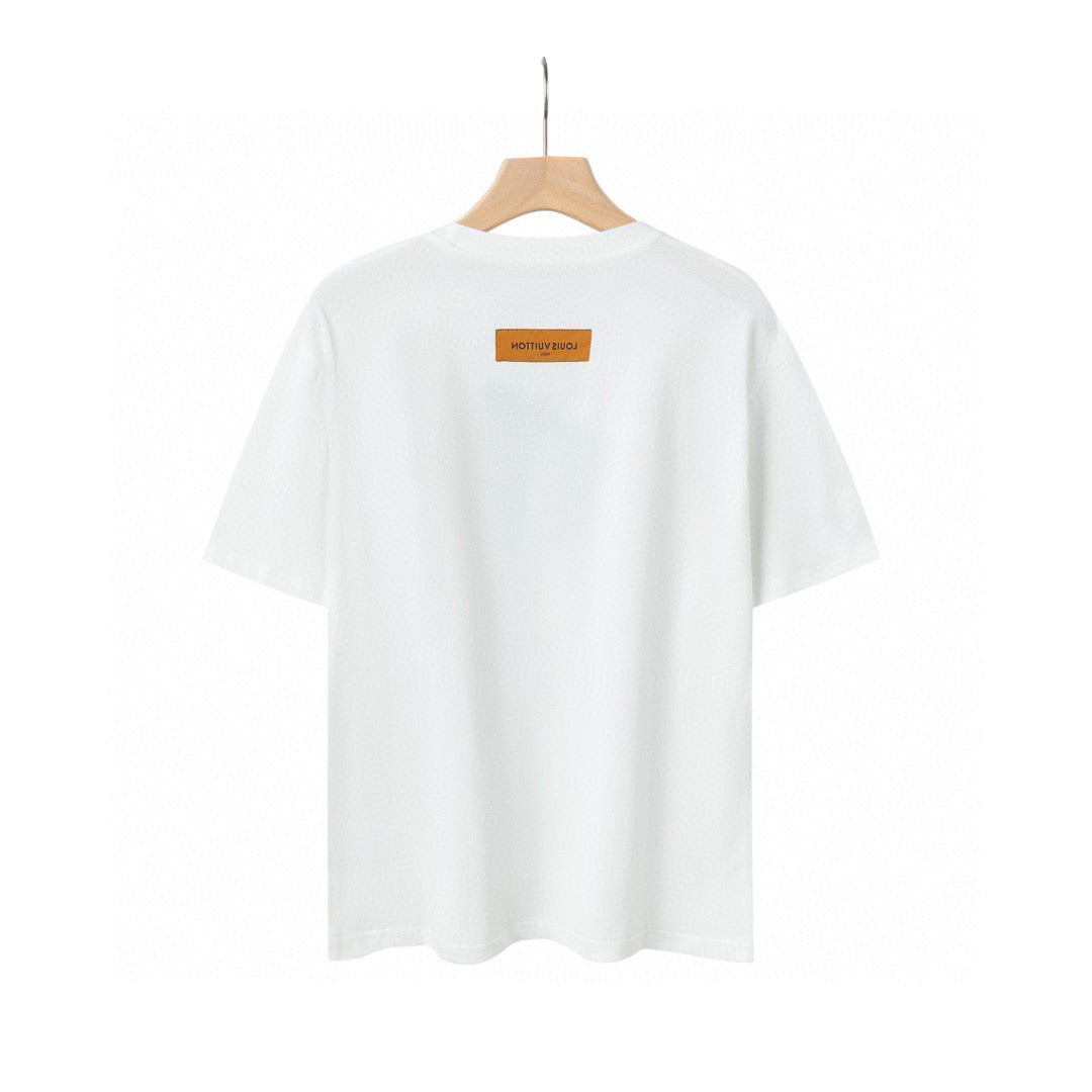 Louis Vuitton T-Shirt Without Collar 'White' - Banlieue91