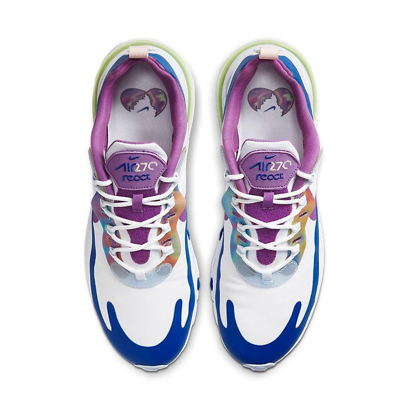 Nike Air Max 270 React 'White Berry Royal' - Banlieue91