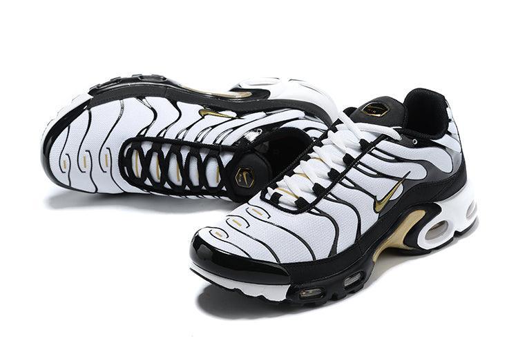 Nike Air Max Plus 'White Black Metallic Gold' - Banlieue91