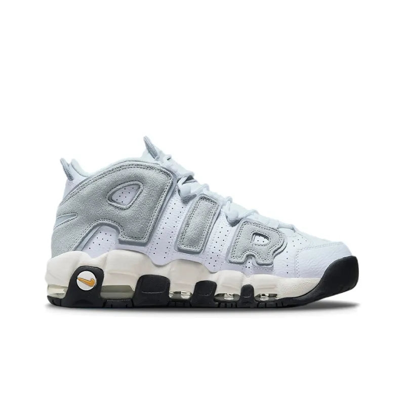 Nike Air More Uptempo Air 'Wolf Grey Solar Flare' - Banlieue91 -