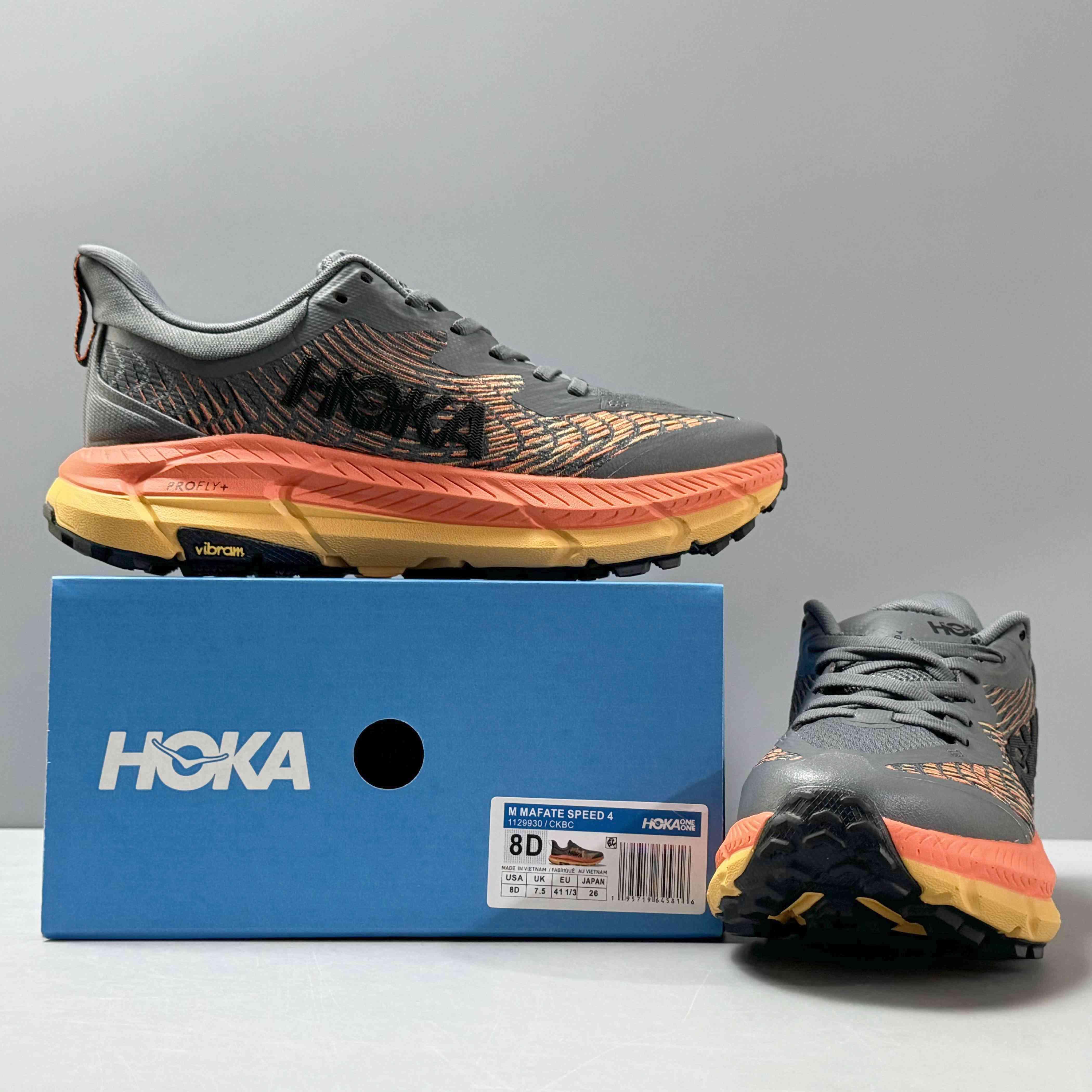 HOKA ONE ONE Mafate Speed 4 'Castlerock Flame' - Banlieue91