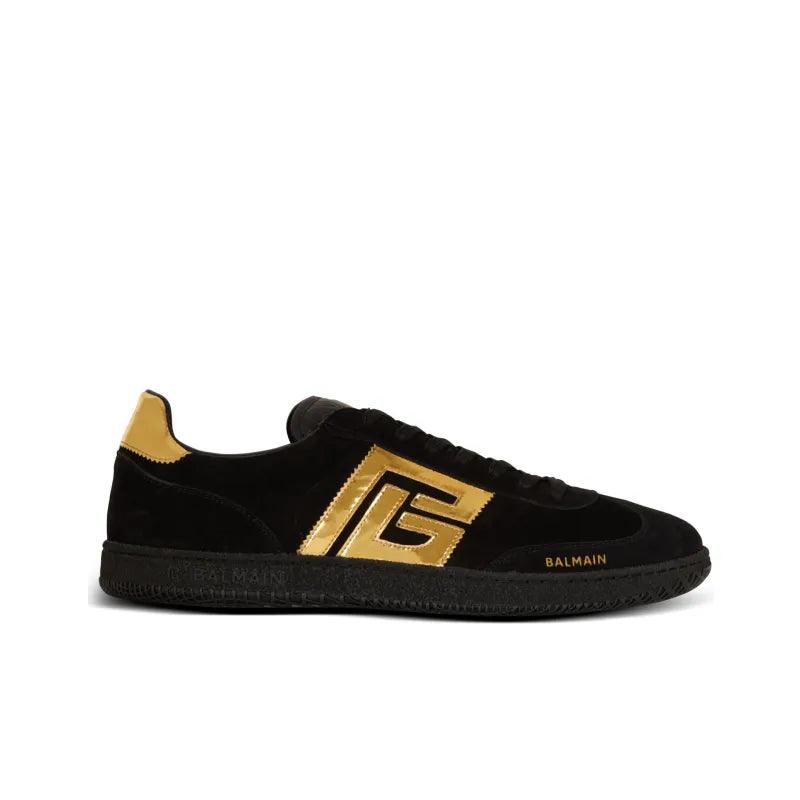 BALMAIN Pb Logo Low-Top Sneakers - Banlieue91 -