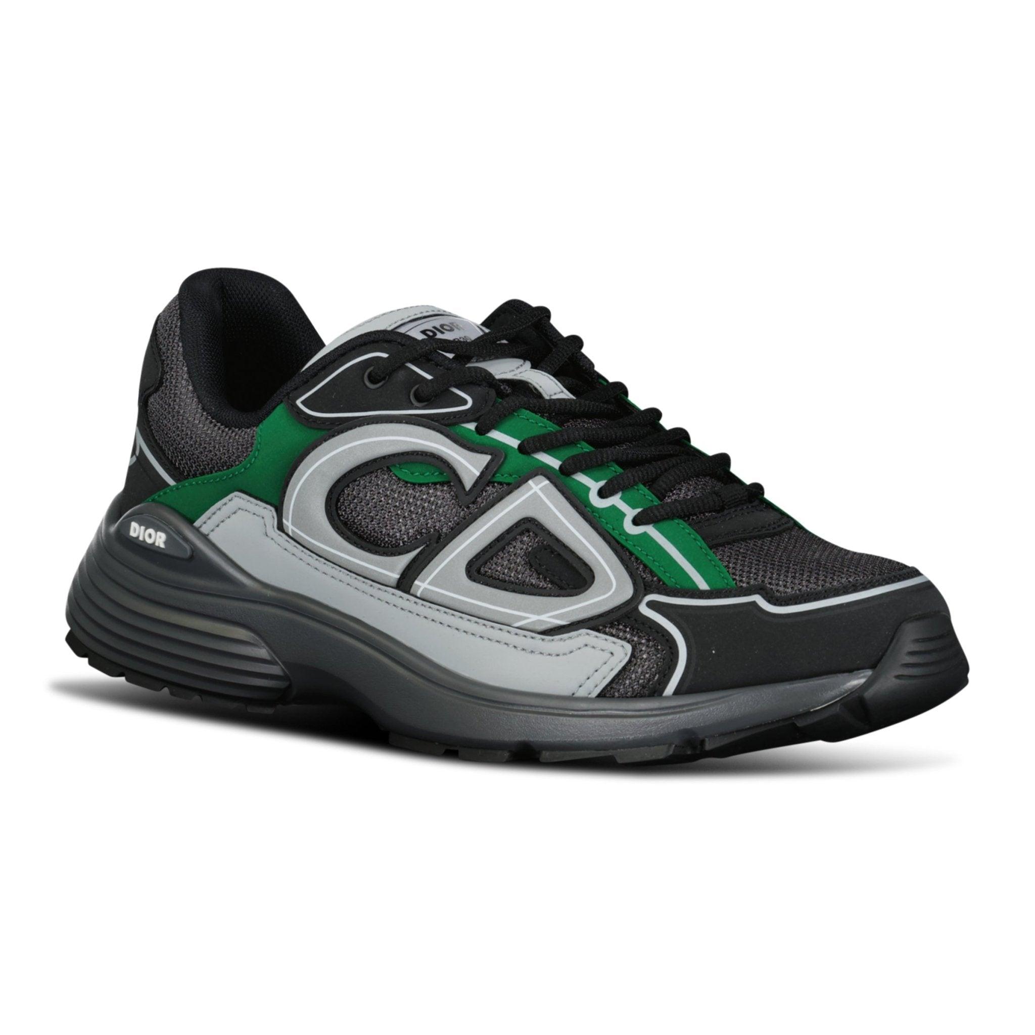 Dior B30 Trainers Green, Grey & Black - Banlieue91 -