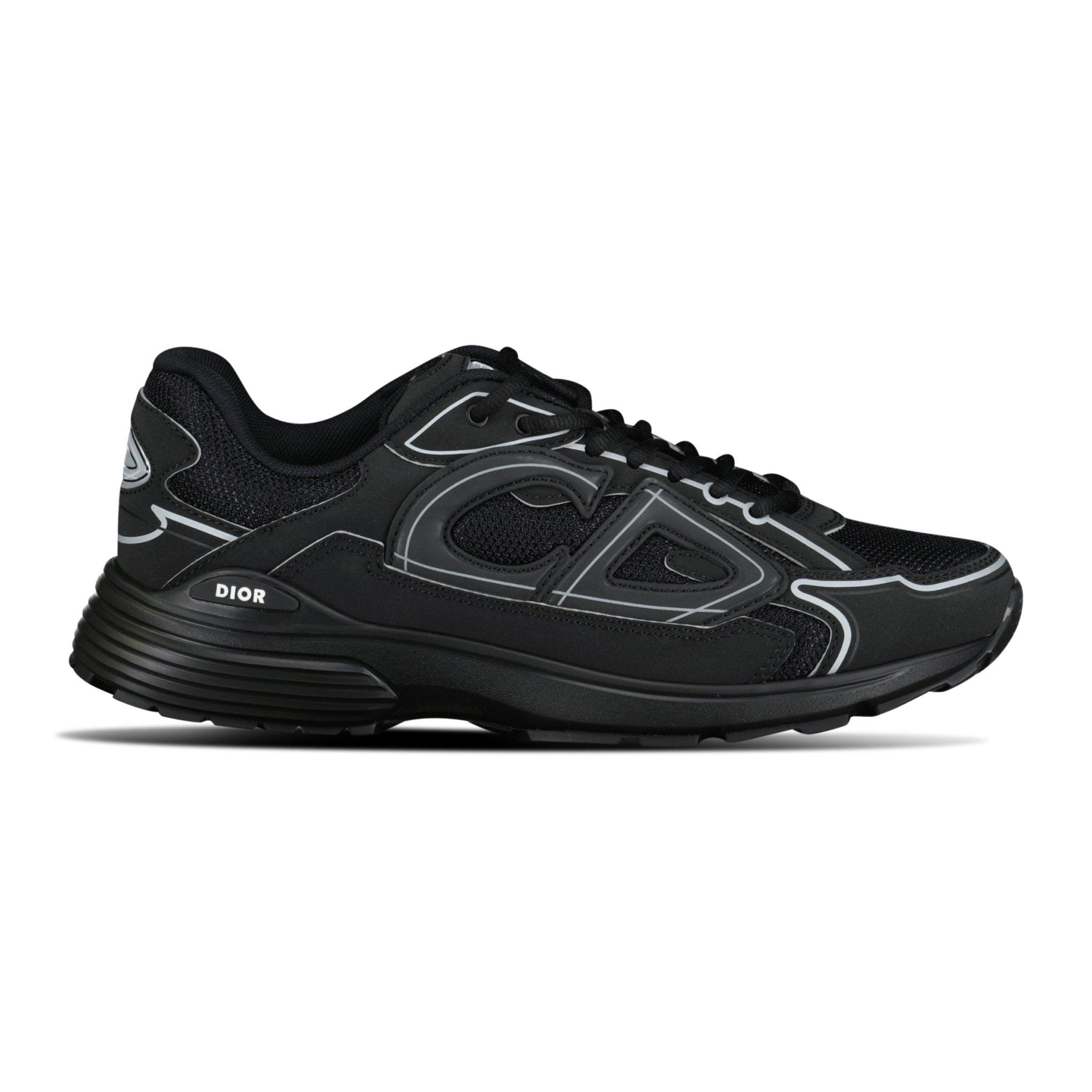 Dior B30 Trainers Triple Black - Banlieue91 -
