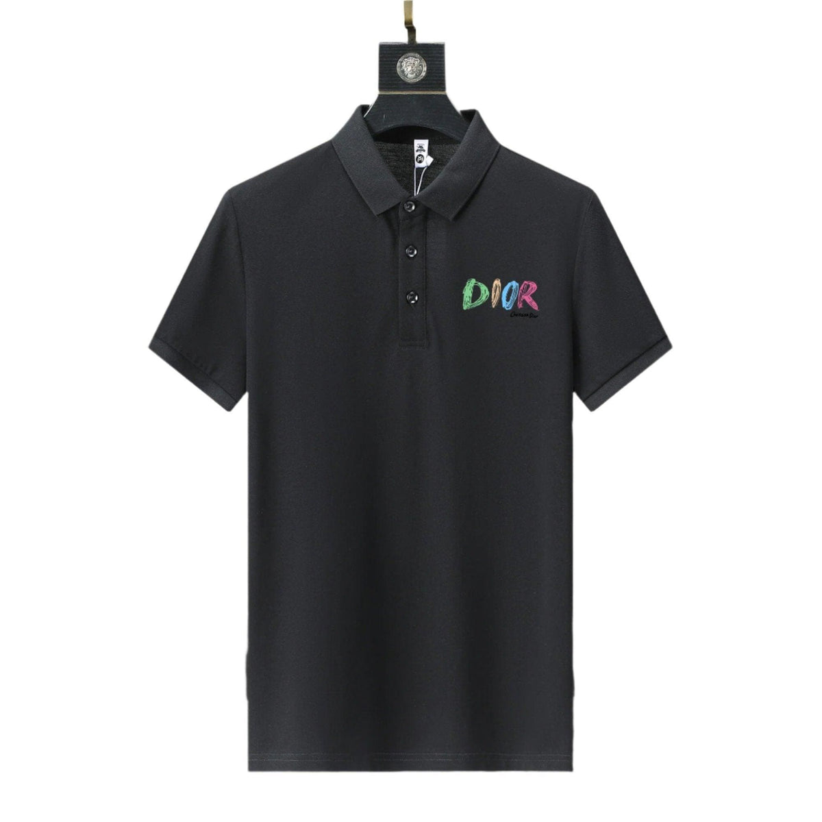 Dior Black T-Shirt With Collar | Banlieue91