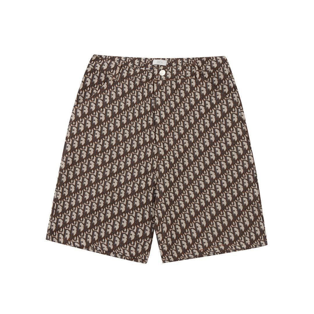 Dior Knit Basketball Shorts 'Beige' | Banlieue91