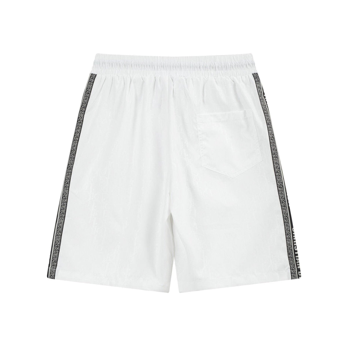 Dior Knit Basketball Shorts 'White/Black' | Banlieue91
