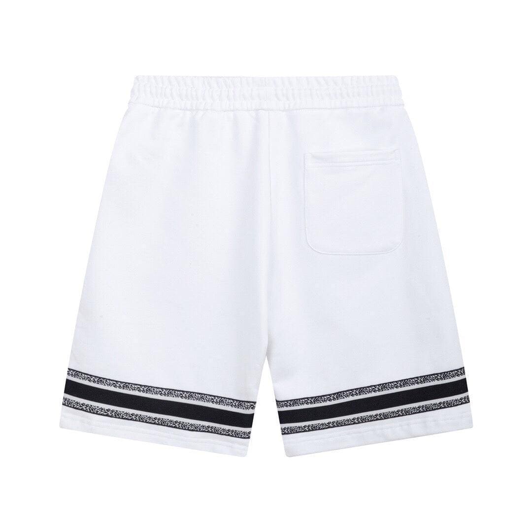Dior Knit Basketball Shorts 'White/Black' | Banlieue91