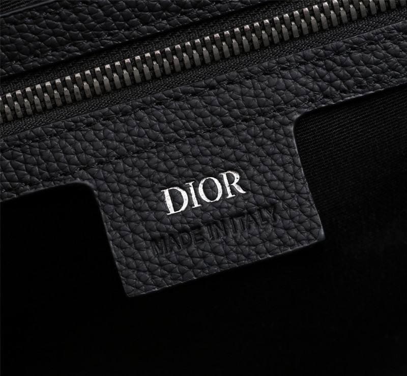 Dior Men Lingot 50 Bag Beige and Black Dior Oblique Jacquard | Banlieue91