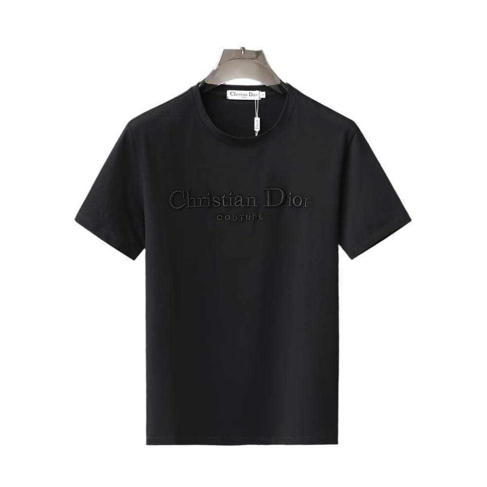 Dior T-Shirt Without Collar 'Black' | Banlieue91