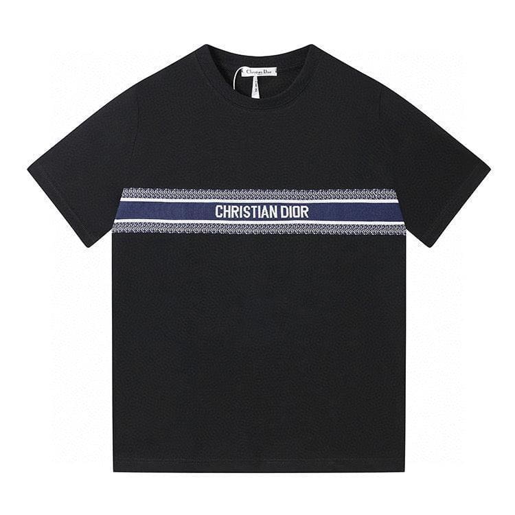 Dior T-Shirt Without Collar 'Black' | Banlieue91
