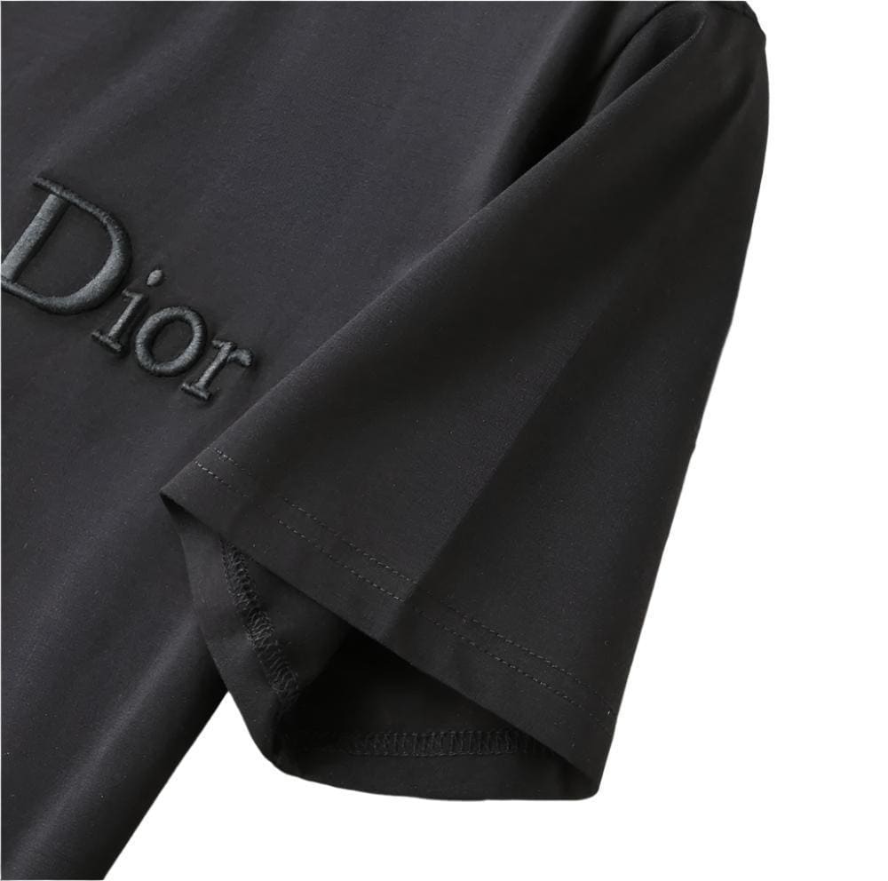 Dior T-Shirt Without Collar 'Black' | Banlieue91
