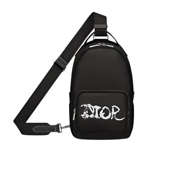 Dior x Peter Doig Sling Bag Black | Banlieue91