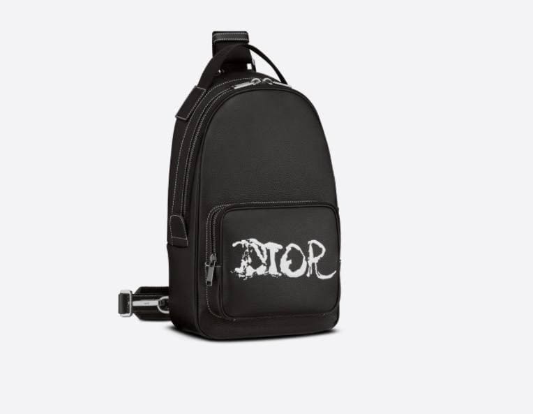 Dior x Peter Doig Sling Bag Black | Banlieue91