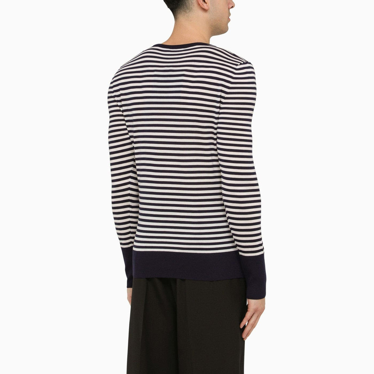 Dolce&Gabbana Black And White Striped Long Sleeved Jersey | Banlieue91