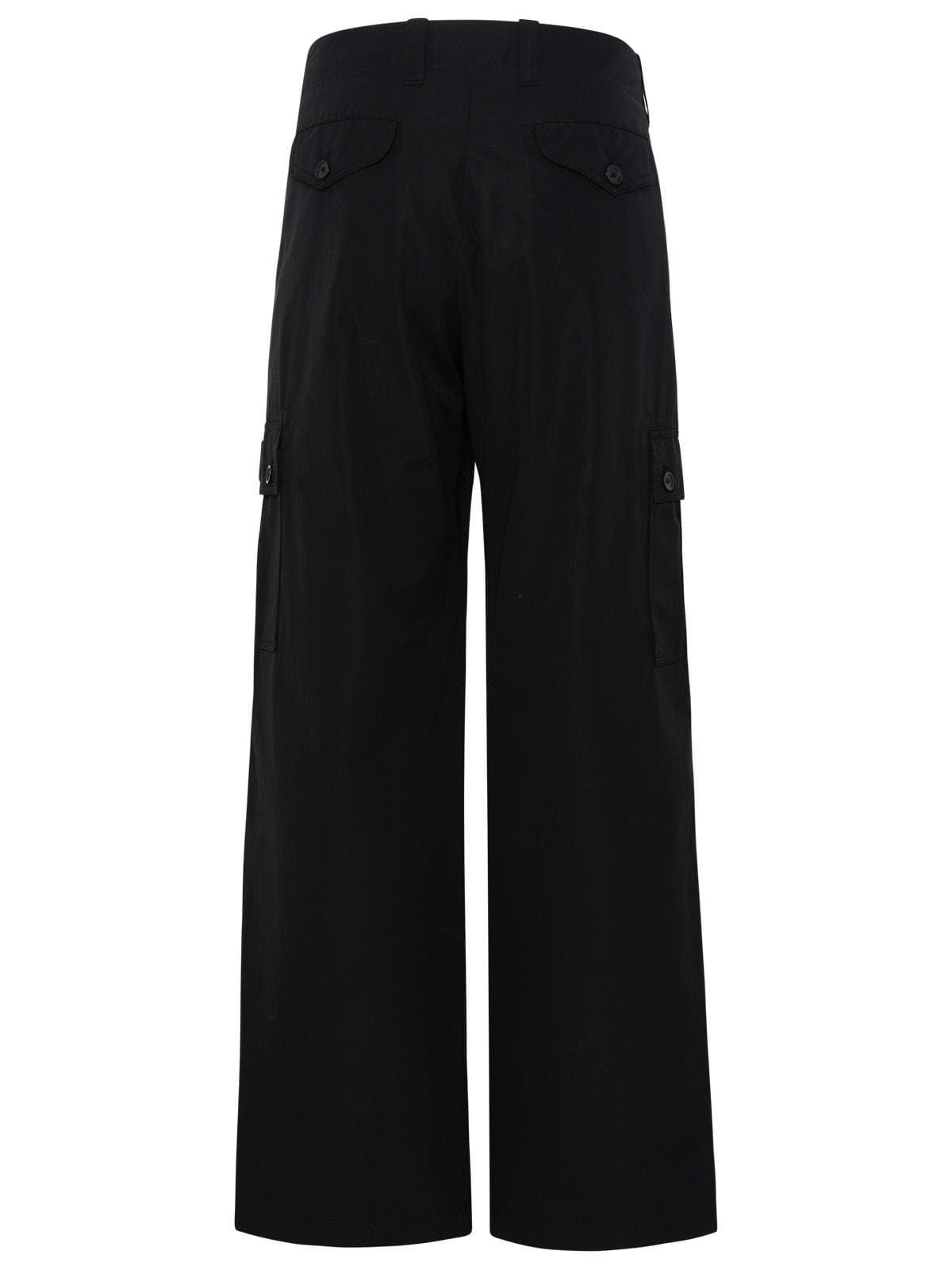 Dolce & Gabbana Black Cotton 'Cargo' Pants | Banlieue91