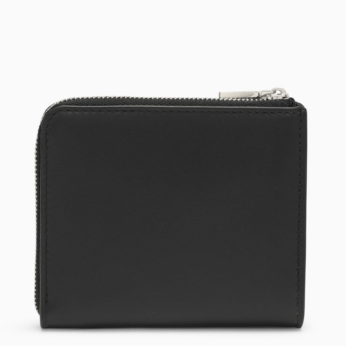 Dolce&Gabbana Black Leather Card Holder With Logoed Plaque | Banlieue91