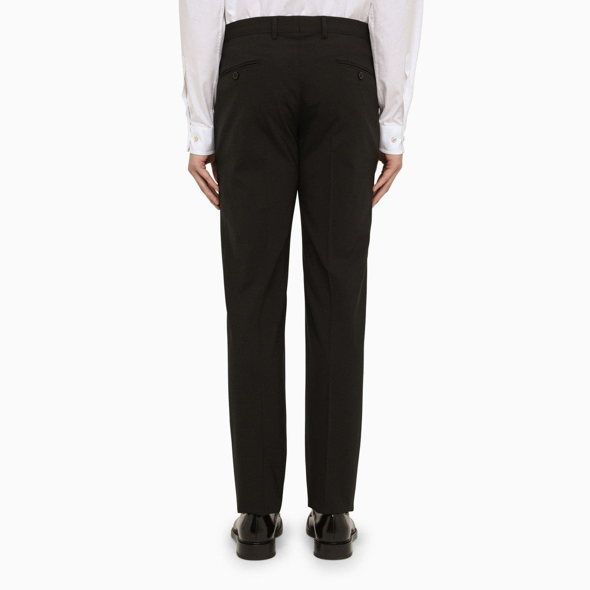 Dolce&Gabbana Black Wool Single Breasted Suit | Banlieue91