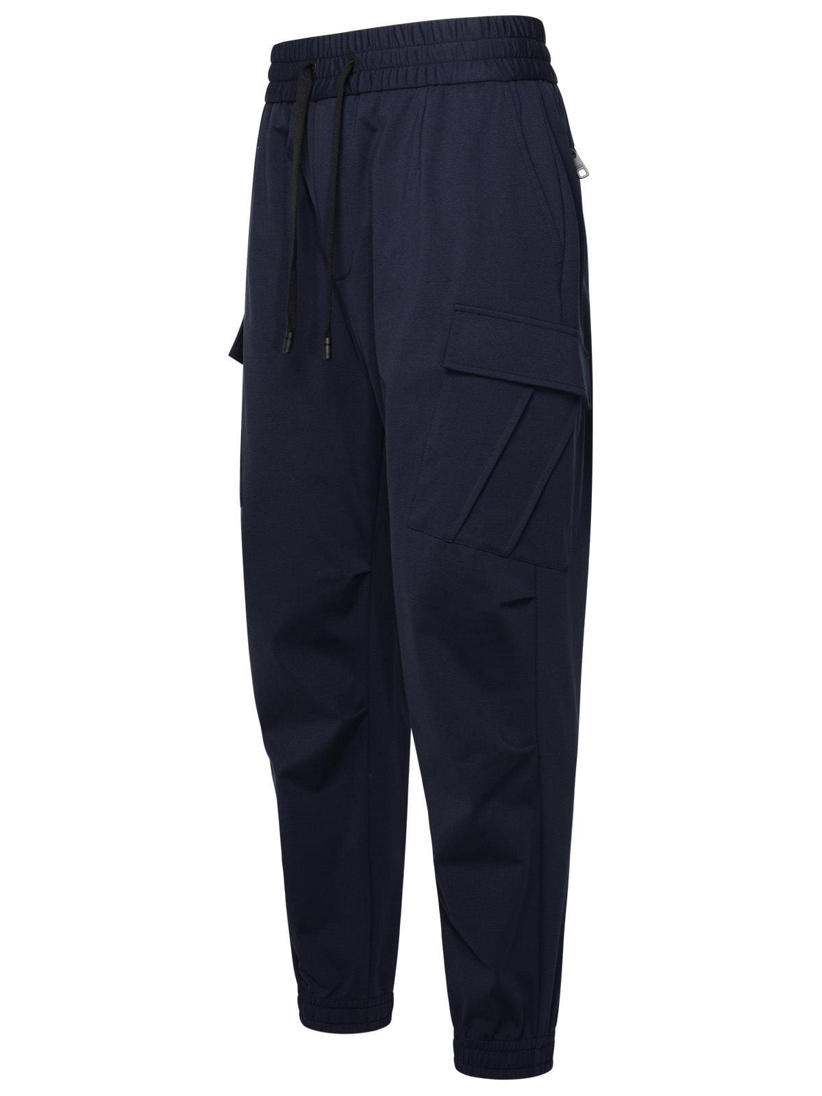 Dolce & Gabbana Blue Cotton Blend Pants | Banlieue91