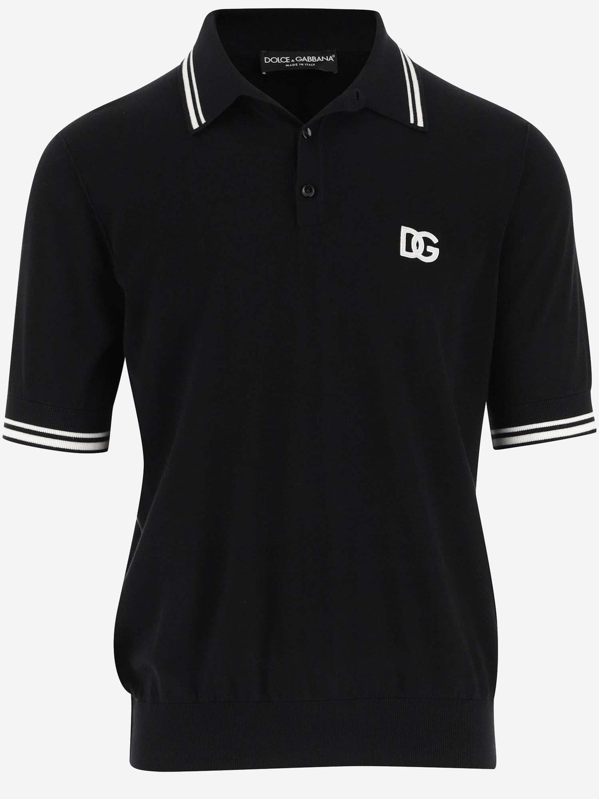 Dolce & Gabbana Cotton Polo Shirt With Logo | Banlieue91