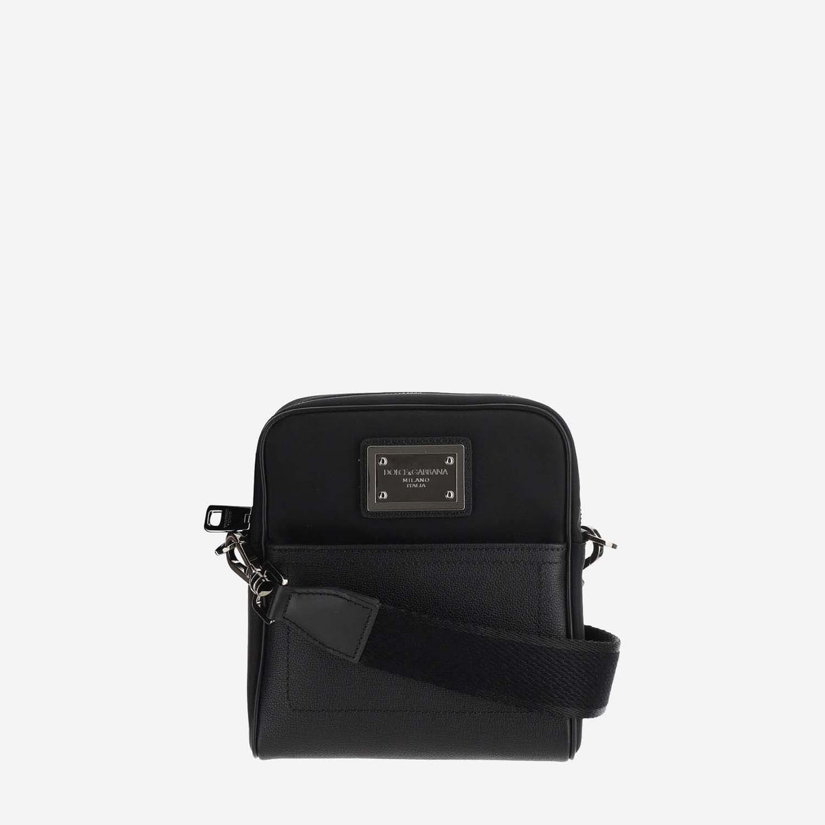 Dolce & Gabbana Garnet Calfskin And Nylon Shoulder Bag | Banlieue91