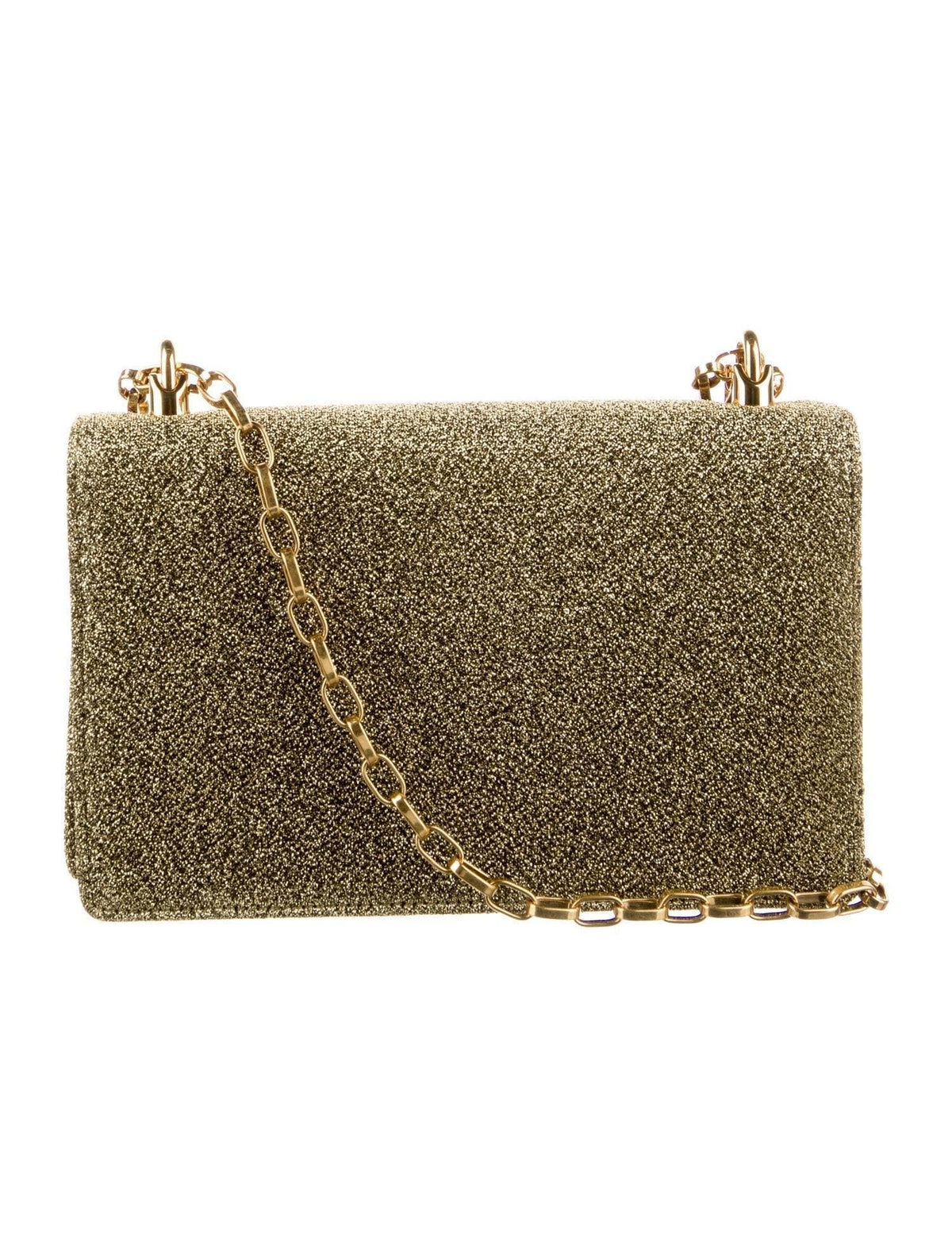Dolce & Gabbana Girls Baroque Logo Metallic Mini Crossbody Bag | Banlieue91