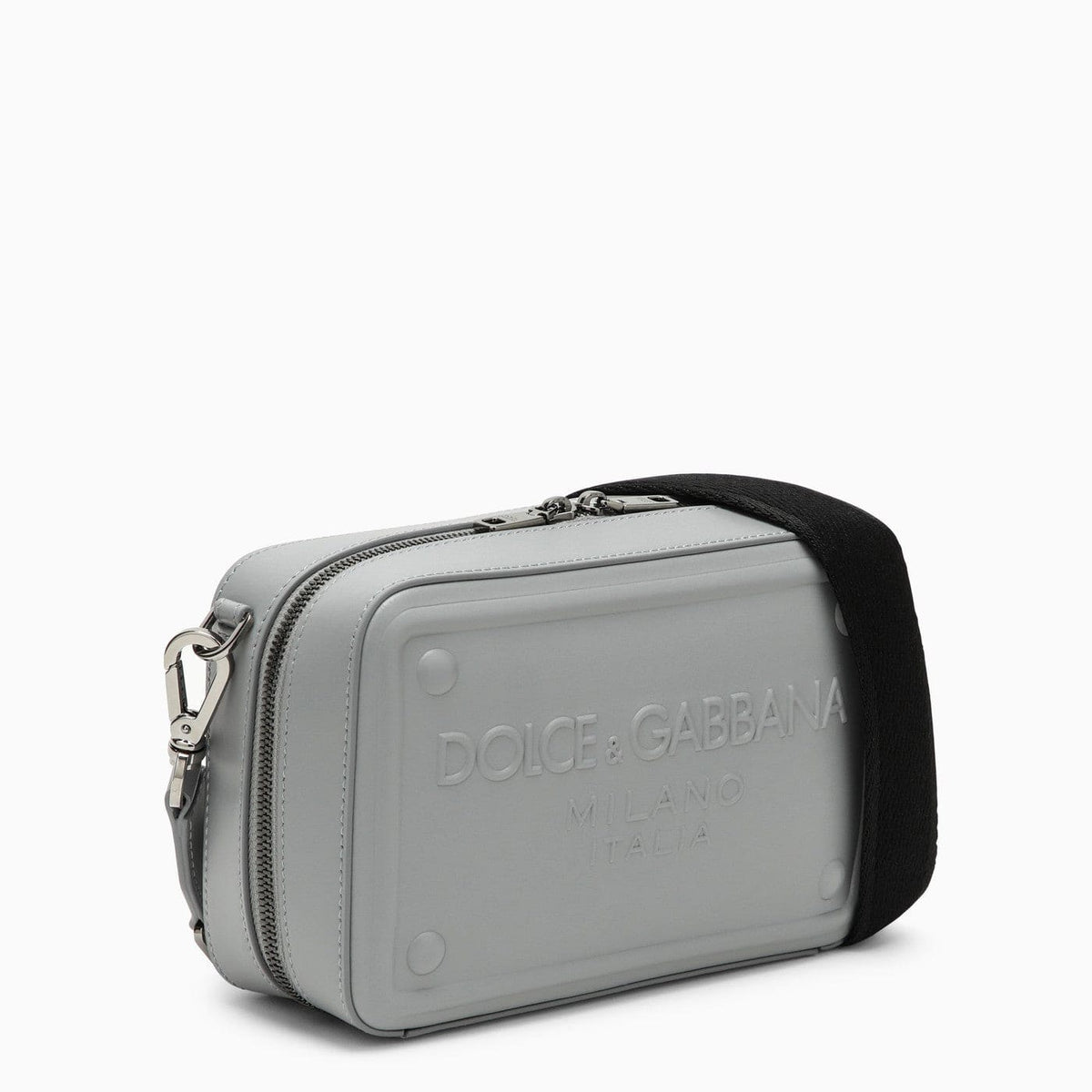 Dolce&Gabbana Grey Calfskin Shoulder Bag | Banlieue91
