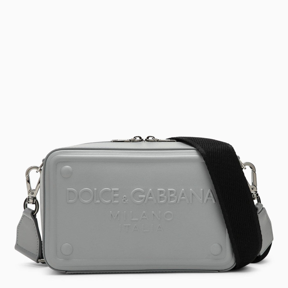 Dolce&Gabbana Grey Calfskin Shoulder Bag | Banlieue91