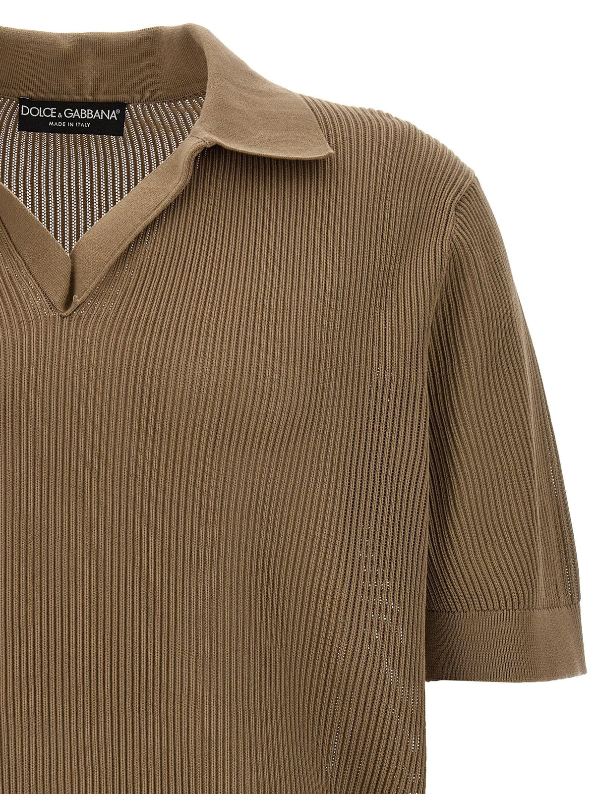Dolce & Gabbana Knitted Polo Shirt | Banlieue91