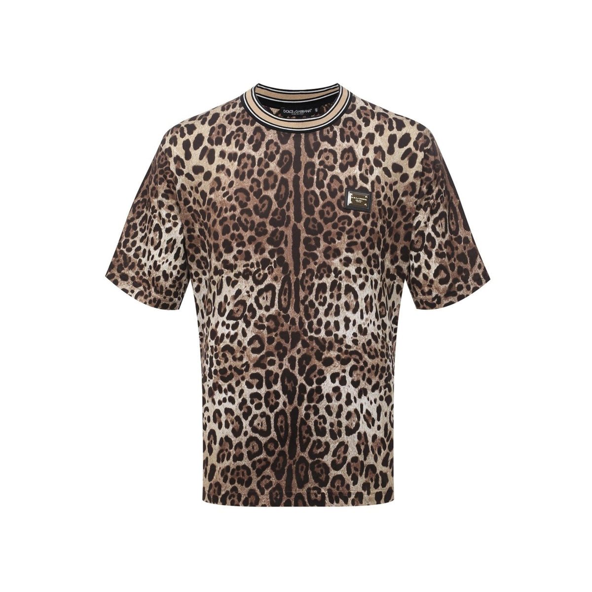 Dolce & Gabbana Leopard Print T Shirt | Banlieue91