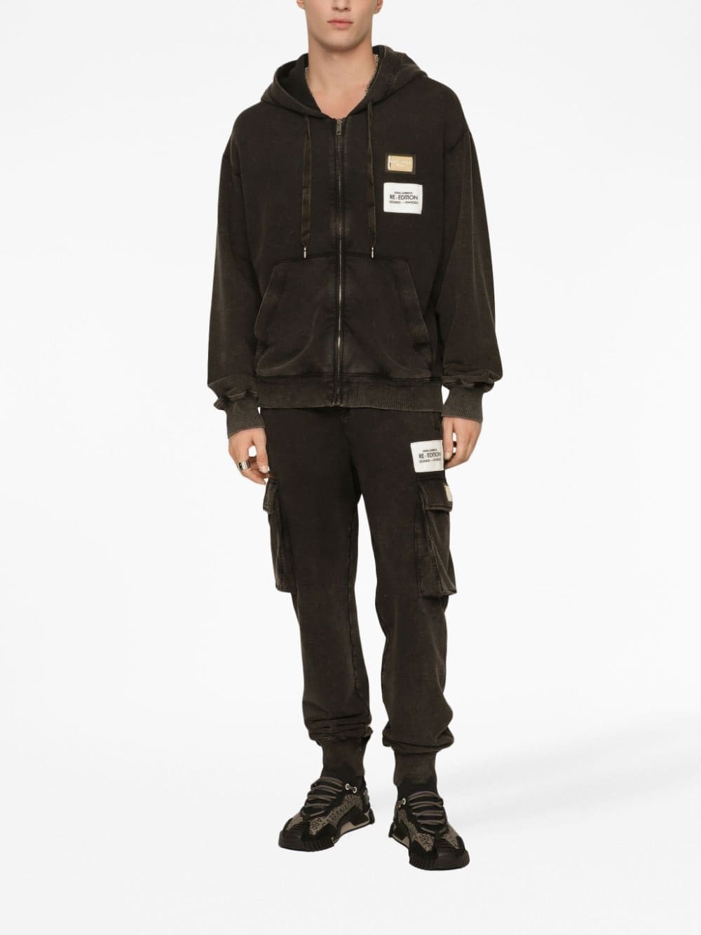 Dolce & Gabbana Logo Cotton Trousers | Banlieue91